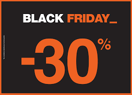 -30% POUR LE BLACK FRIDAY CHEZ COURIR