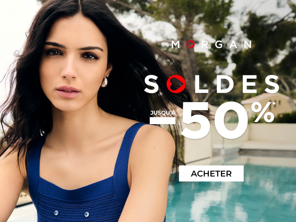 Jusqu'à -50% chez Morgan !
