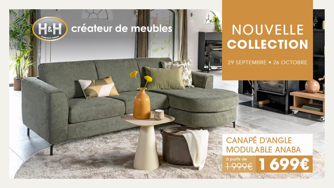 Promotion canapé H&H